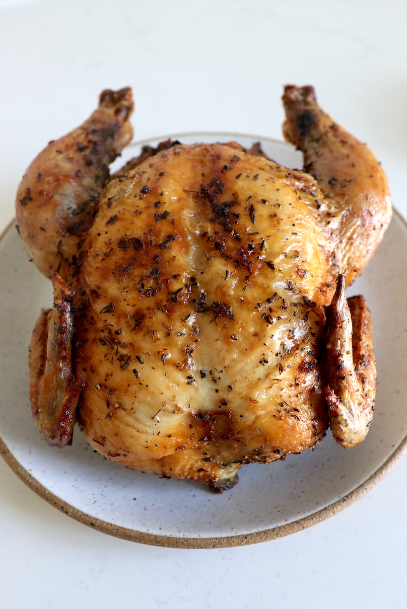 Simple Air Fryer Whole Roast Chicken – Curly's Cooking