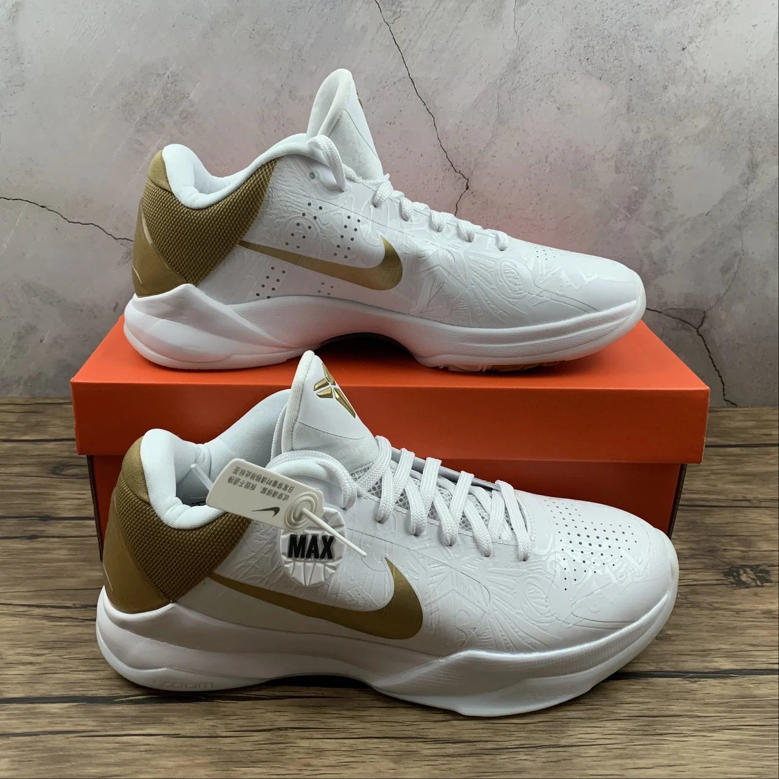 Nike Zoom Kobe 5 Big Stage Home 386429 108 Practical basketball Shoes Sport Shoes Sneaker Morechoice