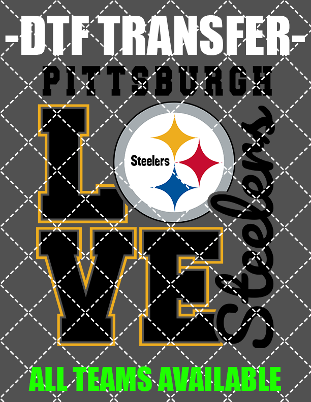 Steelers NFL, Ready to Press Sublimation Design, Sublimation Transfer, Obsessed With The Heat Press ™, Obsessed With The Heat Press
