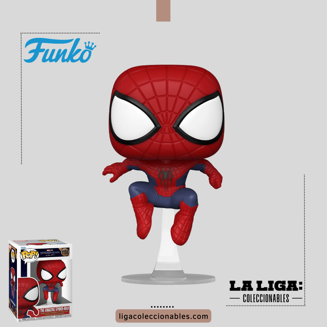 Preventa Funko Pop! Spider-Man: No Way Home The Amazing Spider-Man – La  Liga: Coleccionables