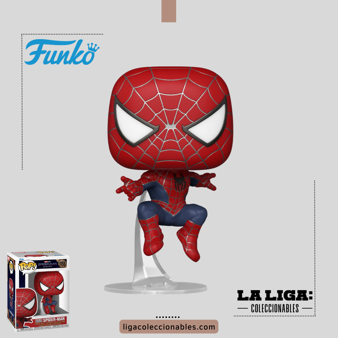 FUNKO POP! SPIDER-MAN: NO WAY HOME FRIENDLY NEIGHBORHOOD SPIDER-MAN – La  Liga: Coleccionables