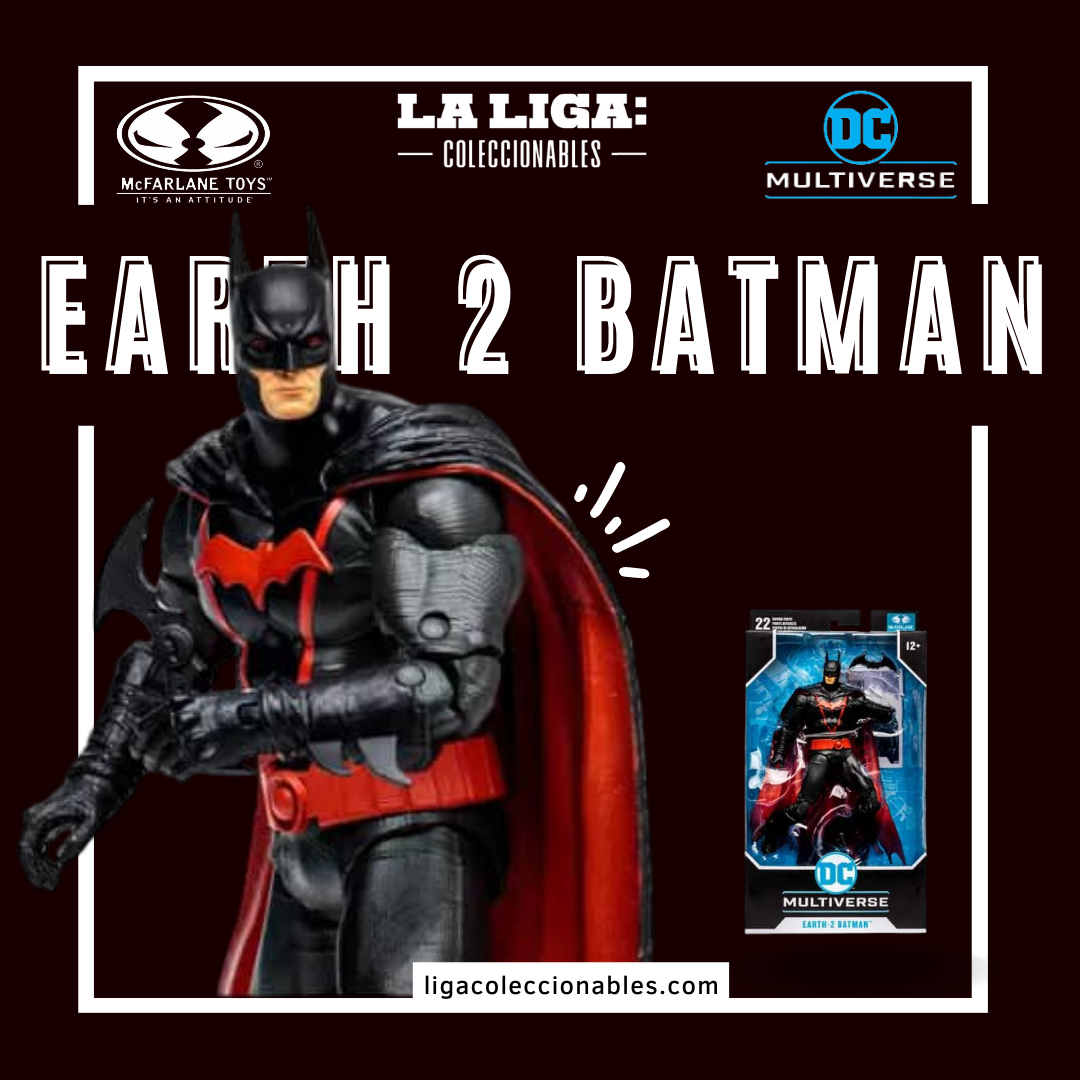 Preventa DC Multiverse Batman Arkham Knight - Batman Earth-2 – La Liga:  Coleccionables