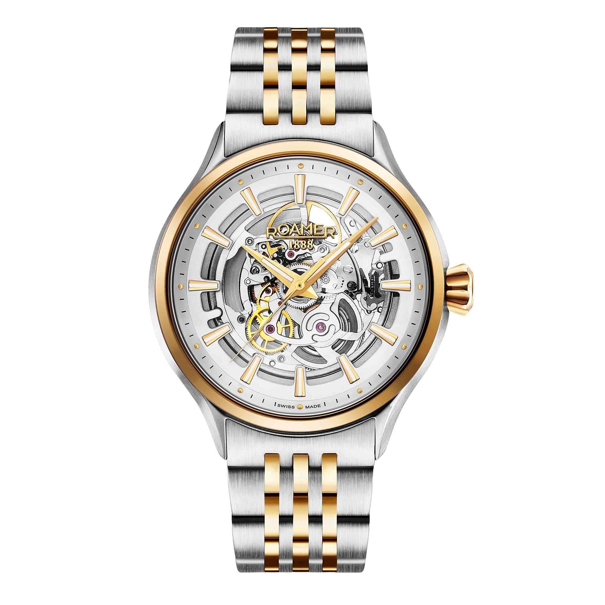 Photos - Wrist Watch Roamer 101663 47 15 10N Competence Skeleton III Automatic Wristwatch 