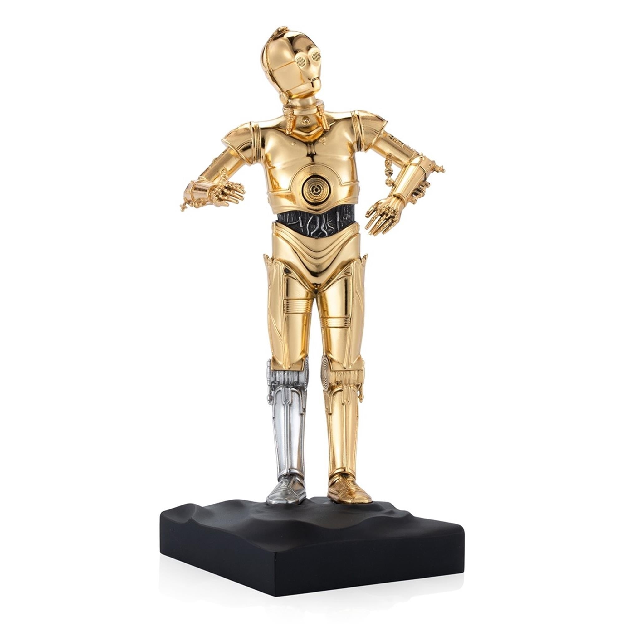 Star Wars By Royal Selangor 017927E LIMITED EDITION Gilt C-3P0 Figurine product