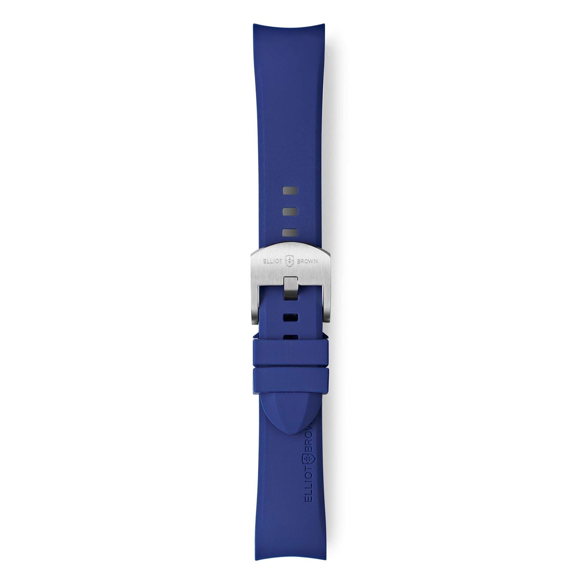 Elliot Brown STL-R30 Kimmeridge Dark Blue Rubber Strap product