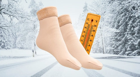 Chaussettes chaudes d'hiver Scott (5 paires) - Confort & chaleur