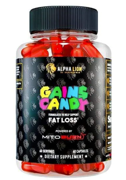 Alpha Lion: Gains Candy Mitoburn 60 Servings