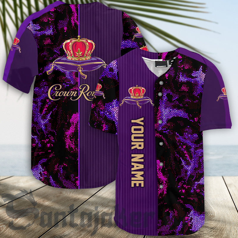 Personalized Crown Royal Whiskey Jersey Shirt