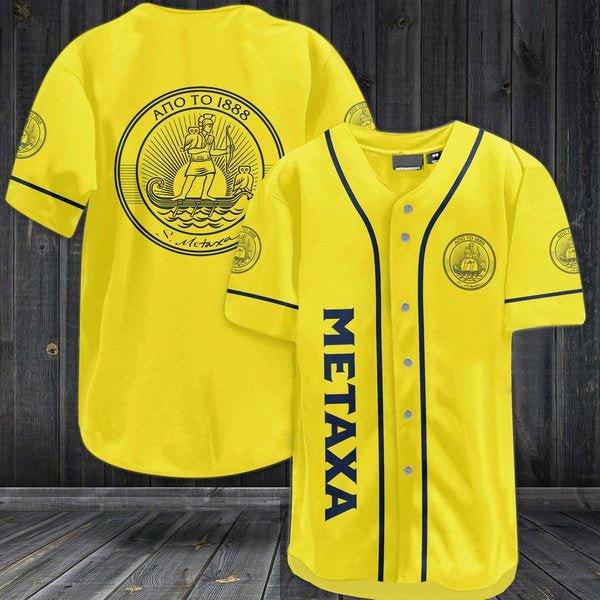 Blue And Yellow Split Twisted Tea 3D Baseball Jersey - Bring Your Ideas,  Thoughts And Imaginations Into Reality Today