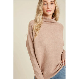 Slouch Neck Dolman Sweater - SLATE Boutique & Gifts - Dolman Sweaters For Women