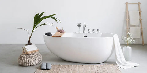 Empava oval jetted tub
