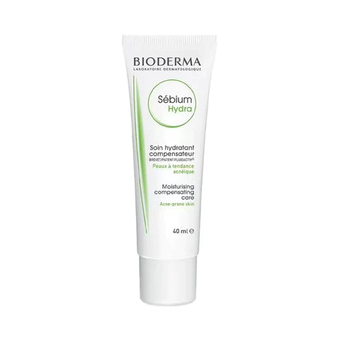 Bioderma Sebium Hydra Moisturising Compensating Care for Acne-Prone Skin: Hydrate and Soothe Your Skin with Expert Care