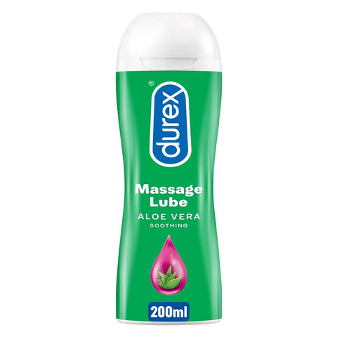 Durex Lube Aloe Sensual Massage and Lubricant Water-Based Gel