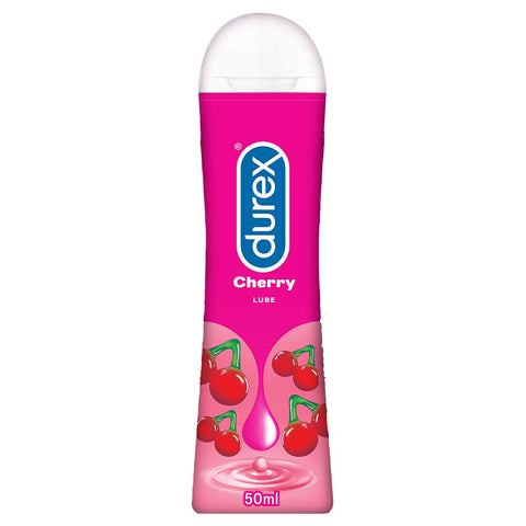 Durex Lube Cherry Flavoured Lubricant Water Based Gel