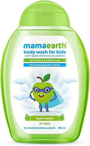 Mamaearth Agent Apple Body Wash: A Gentle and Nourishing Cleansing Experience for Kids