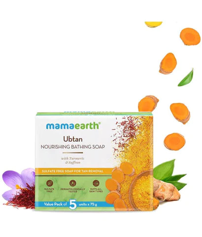 Mamaearth Ubtan Nourishing Bathing Soap: Experience the Tradition of Ubtan in Every Shower