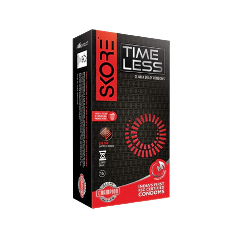 Skore Timeless Climax Delay Condoms: Extend the Moments of Intimacy