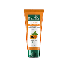 Biotique Papaya Tan Removal Brightening  Revitalizing Face Scrub