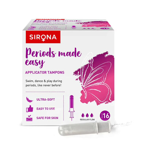 Sirona Premium Applicator Normal Flow Tampons