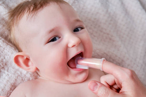 Introduce Gentle Oral Care with LuvLap Baby Finger Toothbrush