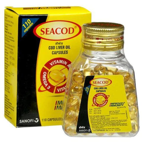 Seacod Cod Liver Oil Capsules: A Rich Source of Essential Nutrients for Overall Health