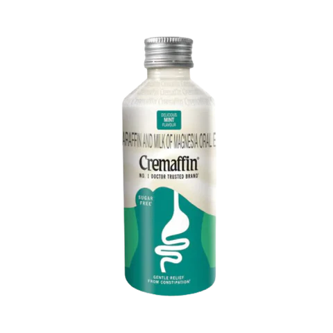 Cremaffin Constipation Relief Liquid (Mint): Soothing and Effective Solution for Constipation Relief