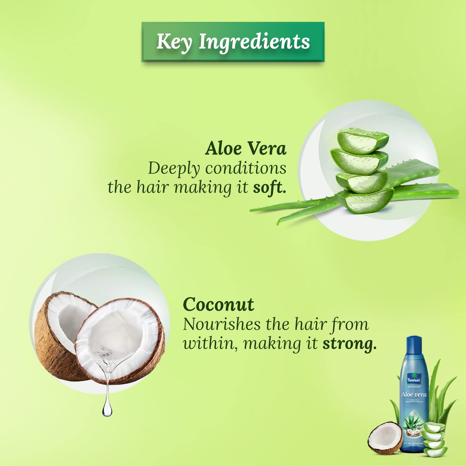 Buy Parachute Advance Aloe Vera Enriched Coconut Hair Oil 150ML in  Coimbatore