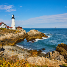 lighthouse in maine