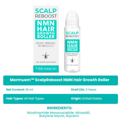 Mormuem™ ScalpReboost NMN Hair Growth Roller