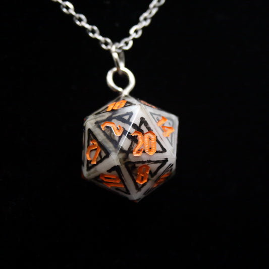 The Rogue D20 Necklace – Hz Customs