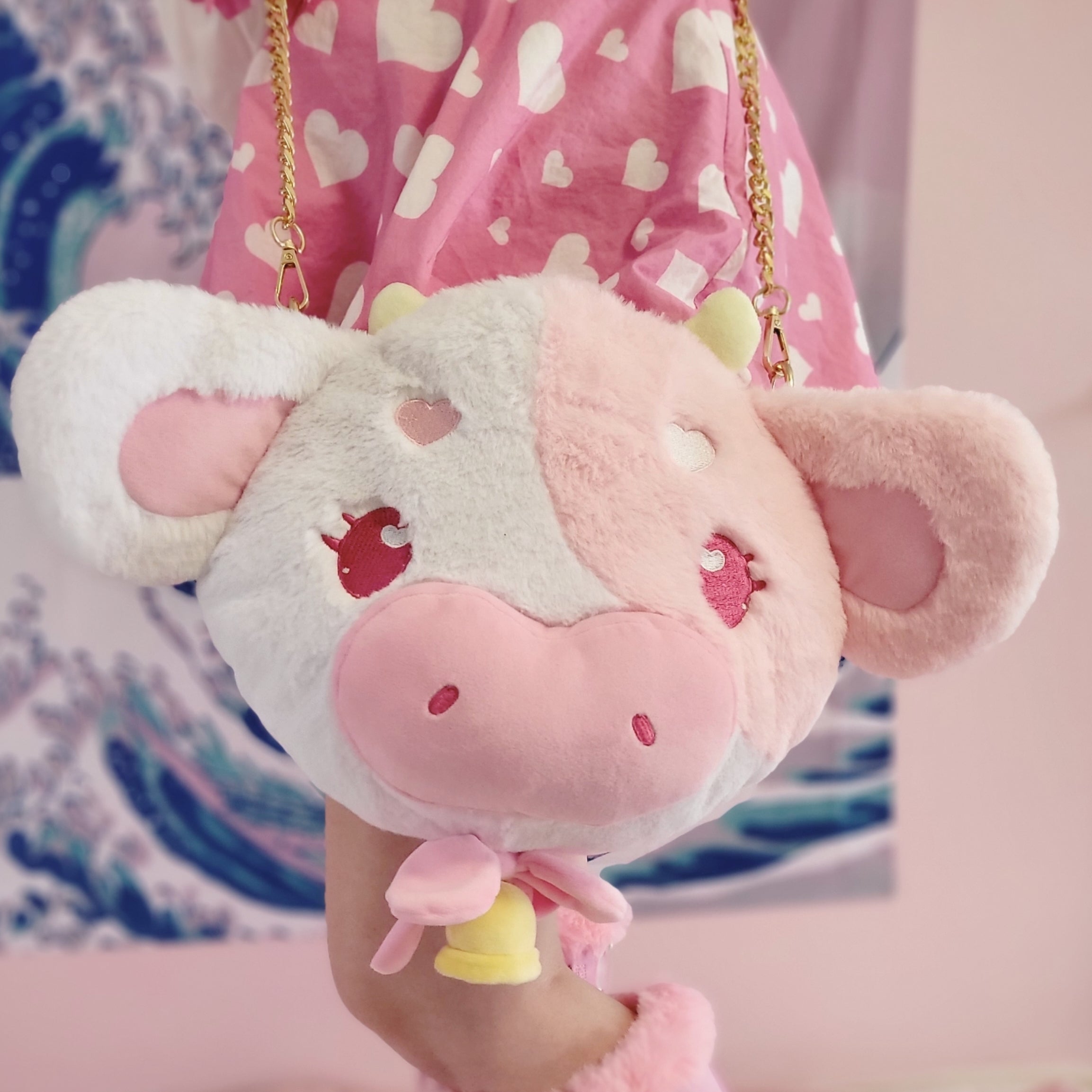 strawberry cow plush