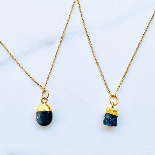 September Sapphire Birthstone Necklace 