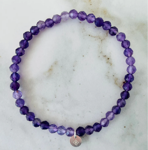 amethyst gemstone bracelet 