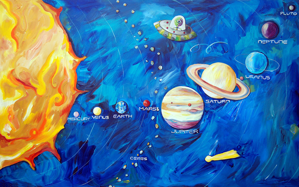 Solar System Space Art