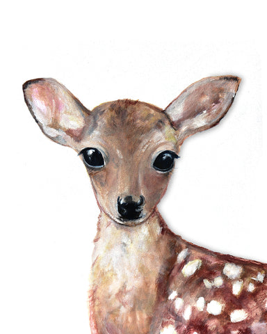 deer nursery art