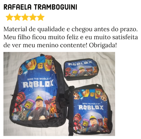 Mochila Roblox Escolar, Promoções e Ofertas