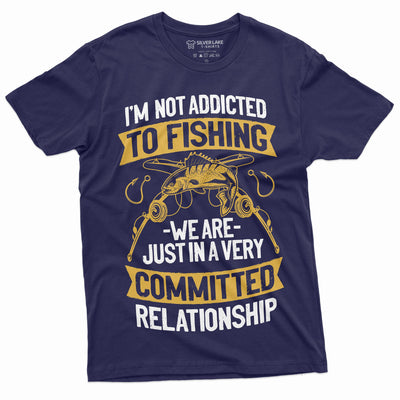 Men's Fishing Bigfoot T-Shirt  Fisherman Funny Outdoor Pole Rod Fish –  SilverLakeTshirts