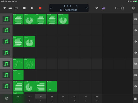 Compose - iPad Live Loops for live light shows