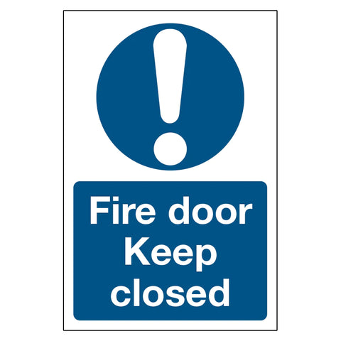 Fire Door Keep Closed - Sign