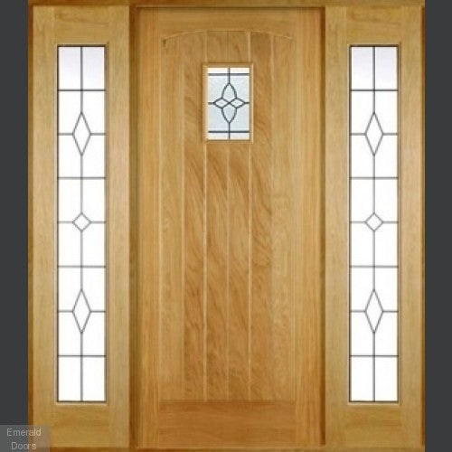 Oak Cottage Black Grand Entrance Doors