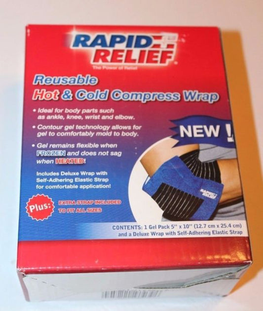 Rapid Relief Reusable Hot/Cold Gel Compress