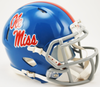NCAA Mississippi Rebels SPEED Mini Football Helmet - POWDER BLUE