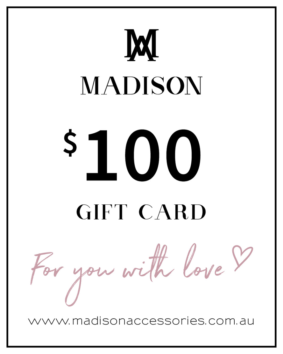 Madison Accessories Gift Card $100