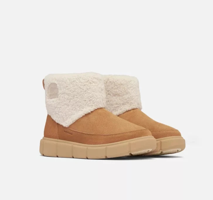 Sorel Explorer III Slip-On Cozy Waterproof Boot - Tawny Buff