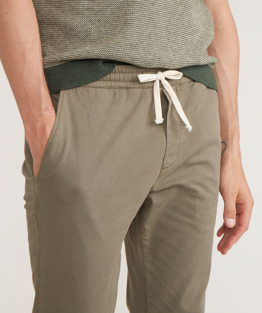 Marine Layer Breyer Relaxed Utility Pant - Natural