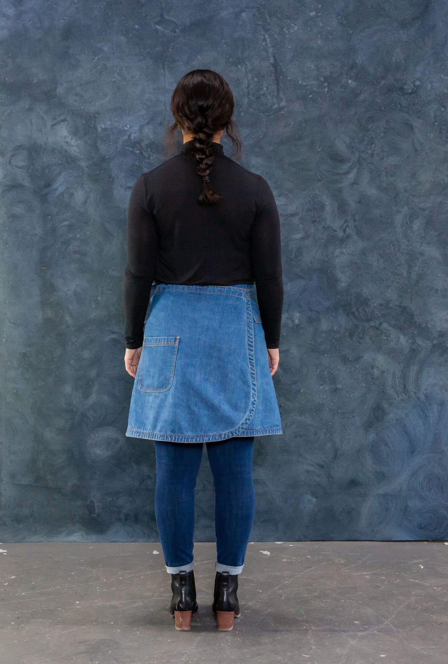 Light Washed Denim Bolero & Tube Top & Micro Mini Skirt – ARCANA ARCHIVE