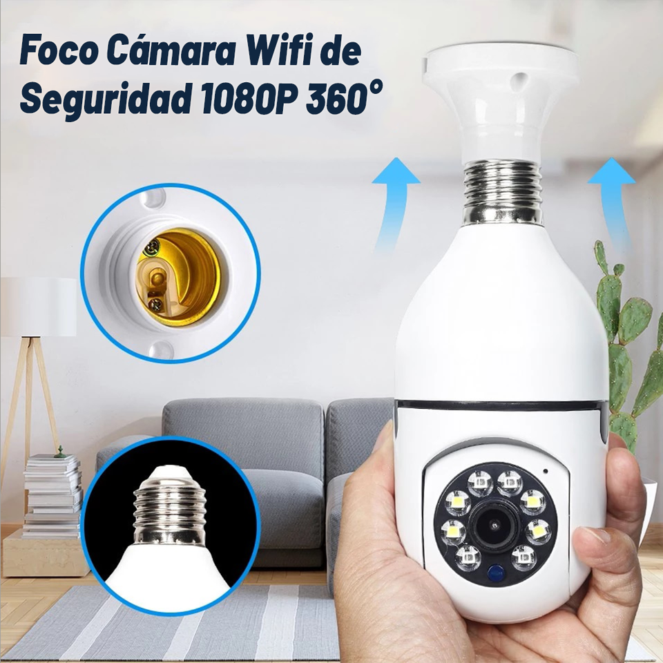 CAMARA BOMBILLA INTELIGENTE 360° –