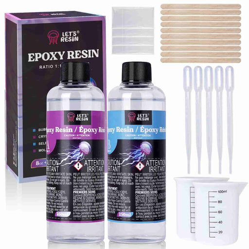 32oz Epoxy Resin Kit - Food Grade Epoxy Resin (16oz Resin +16oz Hardener),  Crystal Clear & Easy Mix 1:1 Epoxy Resin for Countertops, Bar, Crafts, Etc
