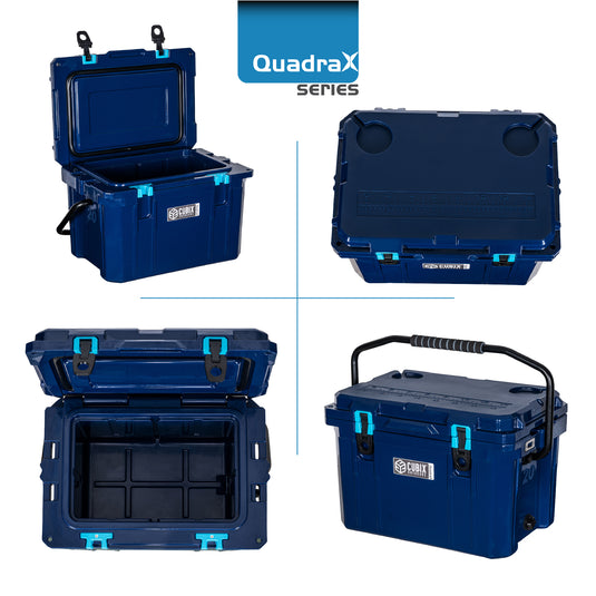 Pelican 20Q Cooler Pacific Blue / GRAY 20Q-7-PACBLUGRY from