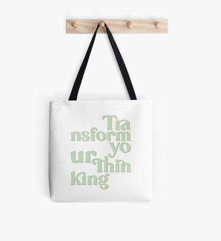 Tote Bag Transform your thinking Roger Rockawoo Accessories